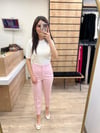 Pembe Önü Flatolu P antolon