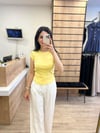 Sarı Basic Tshirt