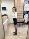 Siyah Kemerli Short