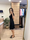 Siyah Kısa Biyeli Elbise