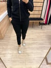 Siyah Tek Alt Eşofman