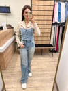 Taş Denim Detaylı Ceket