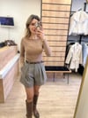 Vizon Kemerli Bermuda Short