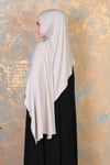 Hijab şal vizon