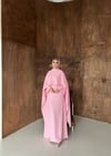 İnci Işıltılı Abiye Pembe