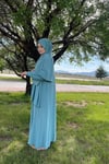 Sayra Shawl Kadın Bej şallı ferace