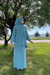 Sayra Shawl Kadın Bej şallı ferace