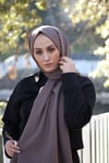 Sayra Shawl Kadın Kapiçino Caz Şal