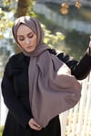 Sayra Shawl Kadın Kapiçino Caz Şal