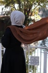 Sayra Shawl Kadın Kapiçino Caz Şal