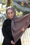 Sayra Shawl Kadın Kapiçino Caz Şal