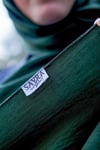 Sayra Shawl kadın koyu yeşil caz şal SYR001