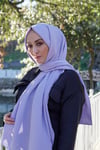 Sayra shawl kadın lila caz şal SYR001