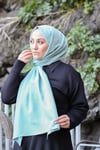 Sayra Shawl kadın mint caz şal SYR001
