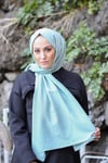 Sayra Shawl kadın mint caz şal SYR001