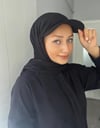 Sayra Shawl Kadın Siyah Şapka Şal