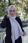 Sayra Shawl kadın taş rengi caz şal SYR001