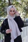 Sayra Shawl kadın taş rengi caz şal SYR001