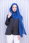 Sayra Shawl Mavi Boneli Şal