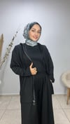 Sayra Shawl Zeynep Takım Siyah