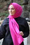 shawl caz şal şeker pembe
