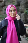 shawl caz şal şeker pembe