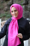 shawl caz şal şeker pembe