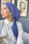 shawl hazır şal indigo