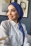 shawl hazır şal indigo