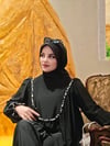 Taş İşlemeli Lady Elbise