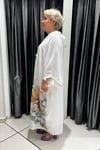 Selma Büyük Beden Çiçek Desenli Askılı İçlikli Kap
