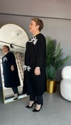 Selma Büyük Beden Çiçek İşlemeli Tunik/Elbise