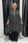 Selma Büyük Beden Floral Desenli Altlı Üstlü Takım