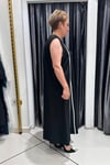 Selma Büyük Beden İnce Çelik Kumaş Elbise Üzeri Hırka Modeli