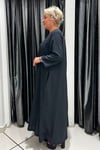 Selma Büyük Beden Işıltılı Detaylı Elbise