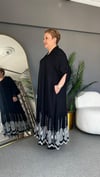 Selma Büyük Beden İşlemeli Elbise