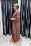 Selma Büyük Beden Katmanlı Tasarım Elbise