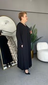 Selma Büyük Beden Kolye Hediyeli Plise Elbise
