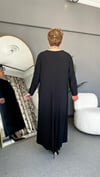 Selma Büyük Beden Kolye Hediyeli Plise Elbise