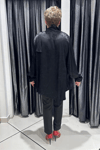 Selma Büyük Beden Modern Detaylı Saten Tunik