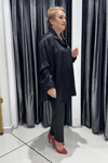 Selma Büyük Beden Modern Detaylı Saten Tunik
