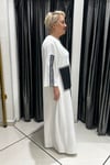 Selma Büyük Beden Modern Tasarım Uzun Elbise