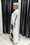 Selma Büyük Beden Modern Tasarım Uzun Elbise