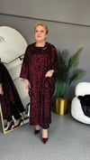 Selma Büyük Beden Payetli Elbise