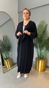 Selma Büyük Beden Plise Hırka