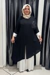 Selma Büyük Beden Rahat Kesim Altlı Üstlü Takım