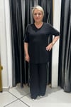 Selma Büyük Beden Rahat Kesim İkili Takım