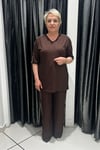 Selma Büyük Beden Rahat Kesim İkili Takım