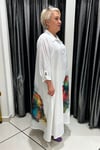 Selma Büyük Beden Renkli Çiçek Baskılı Askılı İçlikli Elbise