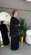 Selma Büyük Beden Sandy Şifon Pantolonlu Takım